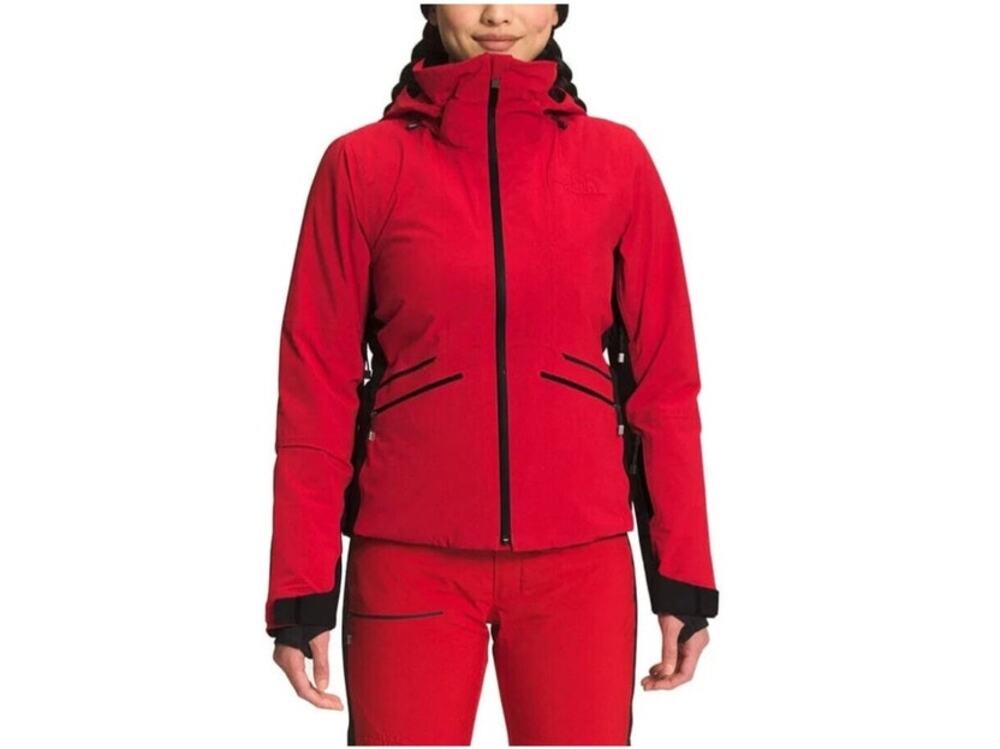 THE NORTH FACE INCLINATION JACKET RED/BLACK WOMENS SIZE MEDIUM